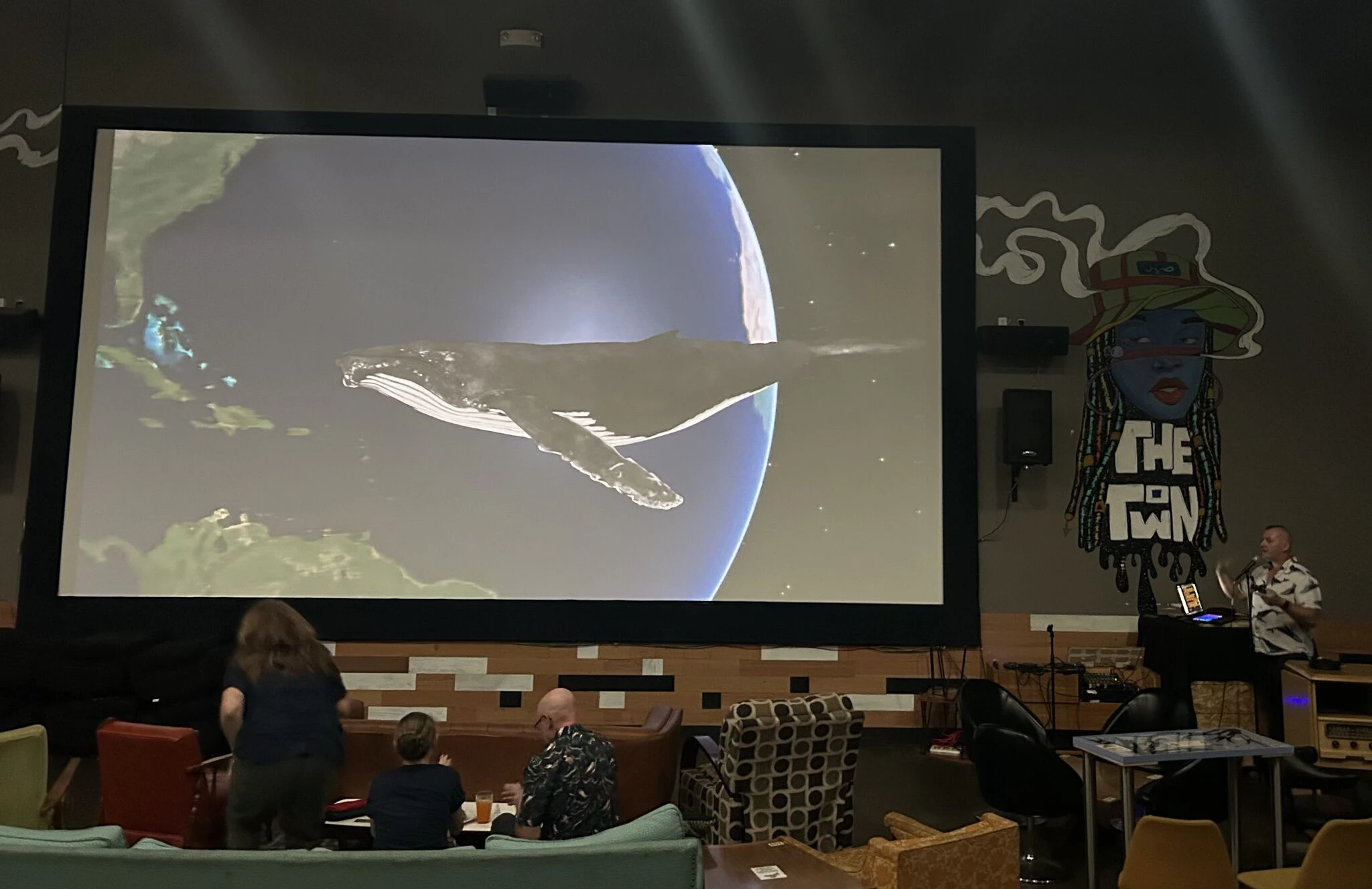 sos_setiwhale Space on Screen for Star Trek IV, the Voyage Home, exploring the Bay Area's connection to SETI and whales